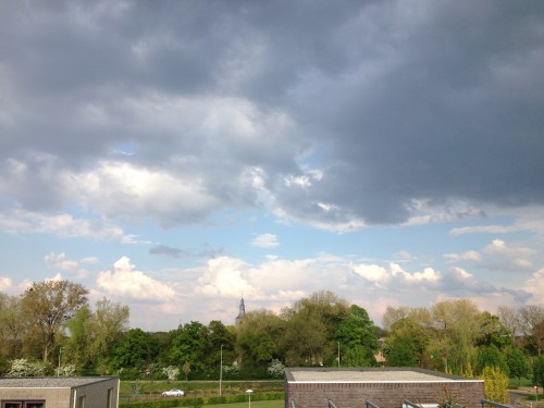 de was afhalen, net op tijd