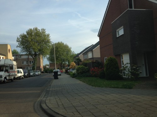 In mijn buurt slapen alle auto's nog.