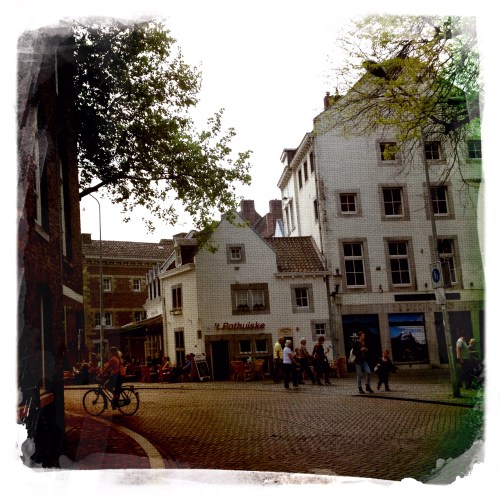 Mooie hoekjes opzoeken.