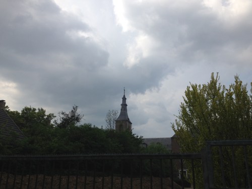 De toren van de andere kant.