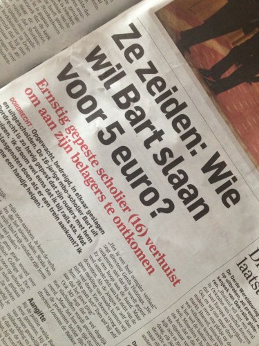 "het is complex" volgens de school, maar het gewoon schandalig.