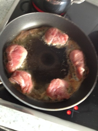 Speciaal voor Peter in India een foto van mijn culinaire kunstjes van vandaag.