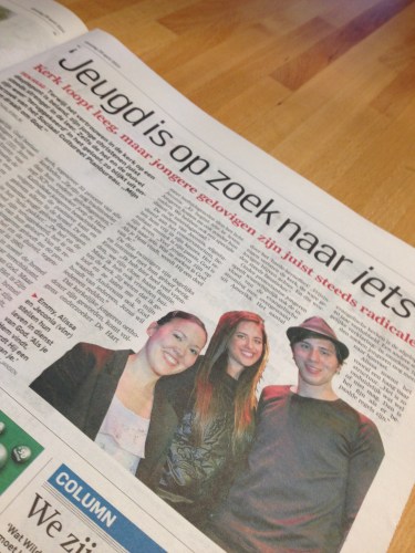 Je bent jong en je mist iets..