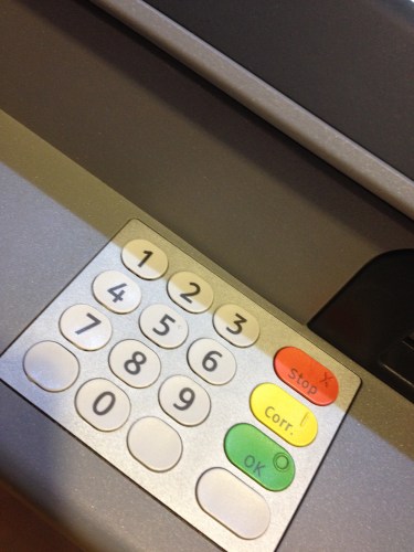 Na gedane zaken is het goed pinnen.