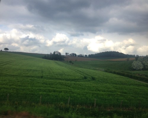 Van deze kant zijn de heuvels toch echt mooier.