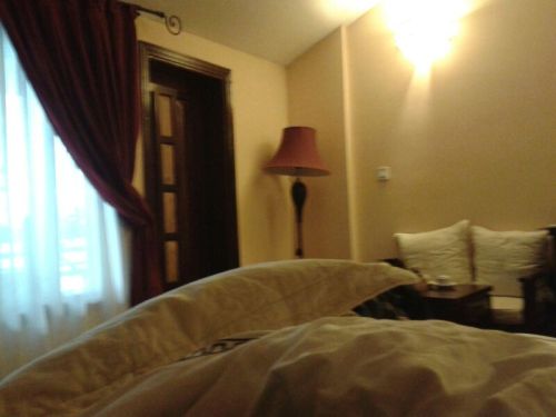 Dochter in Vietnam stuurt  een foto van haar verblijf in Sapa, de buurt is ook niet mis.