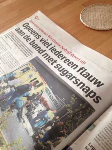 Zo, die gaan we ook van het menu schrappen