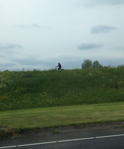 Over dit fietspad ben ik heel wat keren gefietst.
