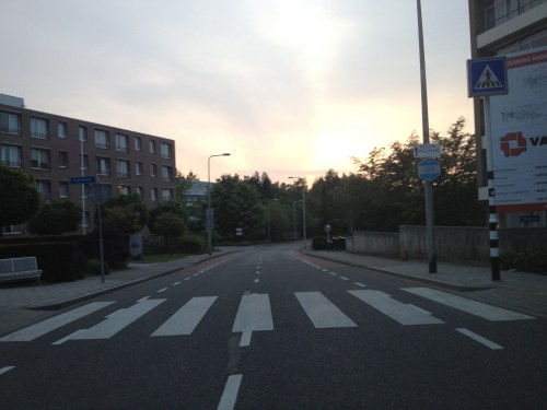 Daar gaat de zon. Dag dag, tot morgen!