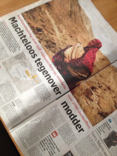 Wat een ellende weer