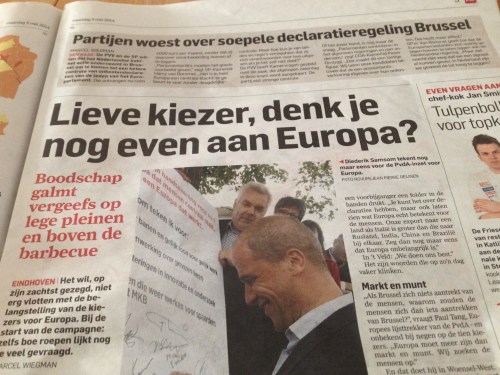 Ik wil er best aan denken, maar niet persé positief.