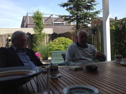 Koffie en gebak op maandagmiddag...feest!