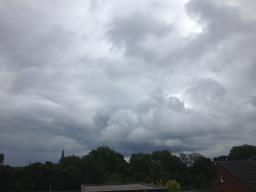 Waanzinnige lucht...