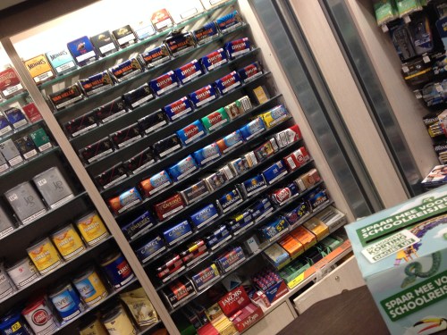 Vroeger hadden we Van Nelle, Samson en Drum...