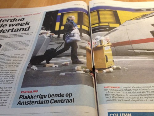 Wat een visitekaartje geven we hier weer af...