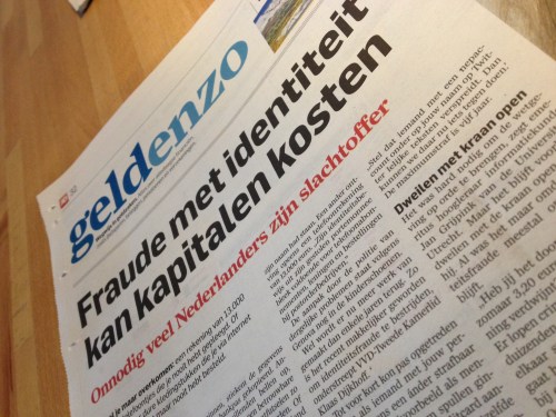 Toch maar eens mijn wachtwoorden veranderen.