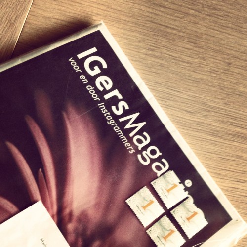 Verrasing...het IGersMagazine is aangekomen. 