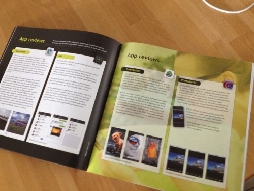 Er bestaat dus een app waarmee je een watermerk op je foto's kunt aanbrengen. Handig.