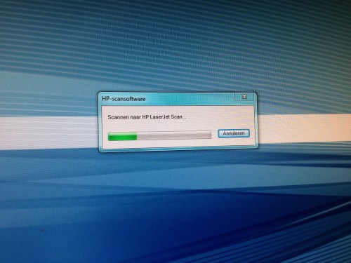 Vandaag scannen in het kwadraat.