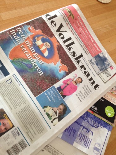 Dat is niet onze krant..