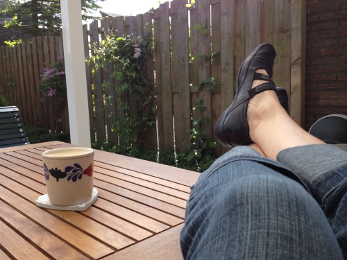 Groene aanslag verwijderen, niet milieuvriendelijk maar wel effectief...water en chloor