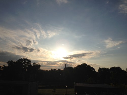 Hallo zon, neem het er van vandaag.