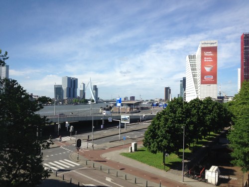 Werken me dit uitzicht, dat kan toch geen straf zijn?