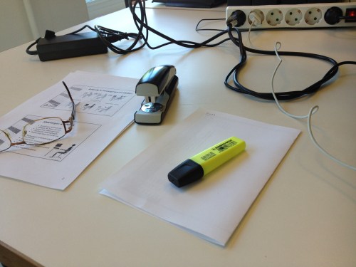 De dag vliegt om en alle losse eindjes zijn weer weggewerkt.