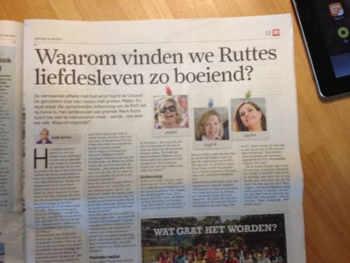 Heeft dat ijskonijn een liefdesleven?  Al zou het me  interesseren dan nog lijkt het me stug