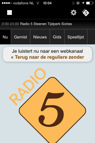 Mijn favoriete gouwe ouwe zender. terug in de tijd met muziek...I beg your pardon...