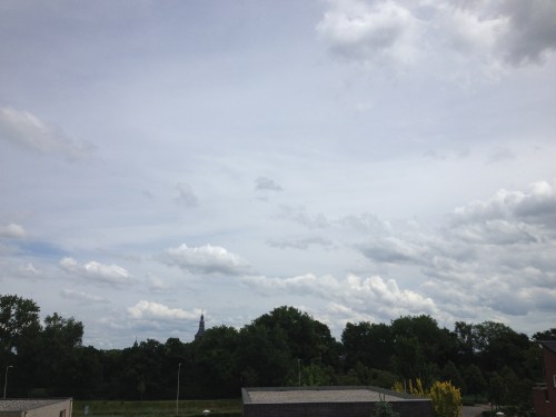 Veel teveel wolken voor de zon