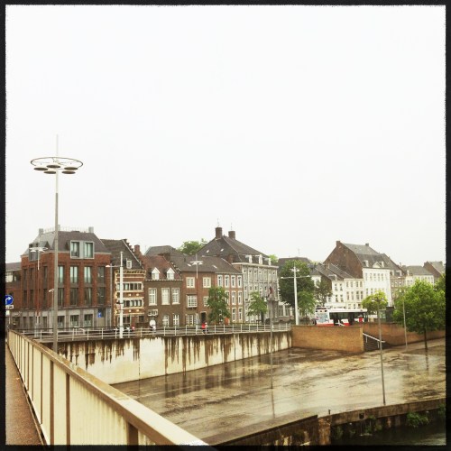 Alweer een dag voorbij gevlogen. Dag Maastricht Ik zie je liever met zon.