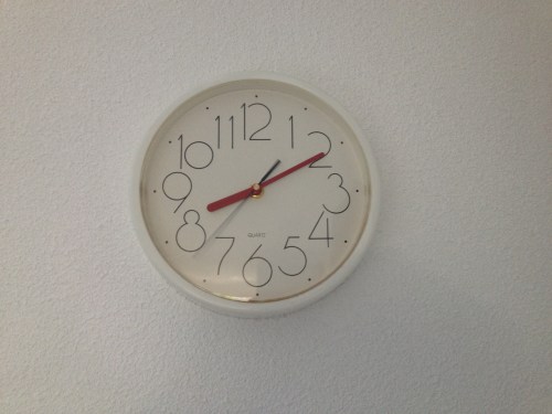 Ook goedemorgen, het begin van vijf vrije dagen...joepie!