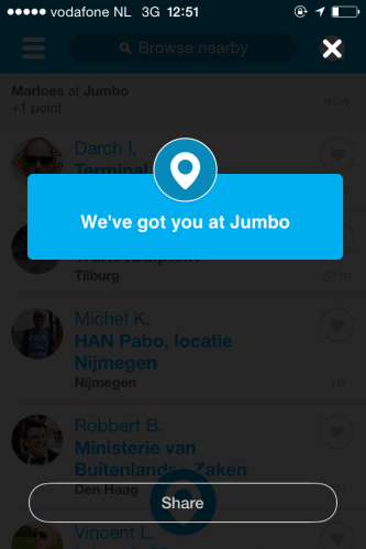 Zo ben ik ook prima te volgen.