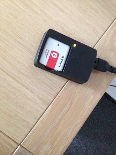 Batterijen in de oplader