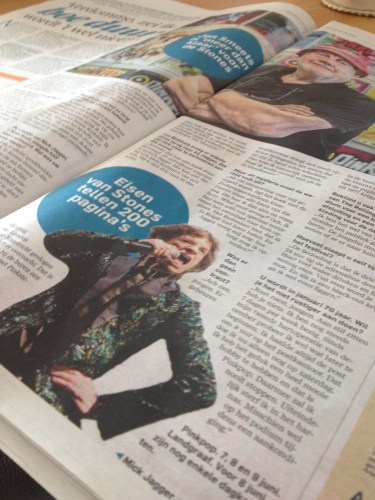 Zo dichtbij en dan geen kaartje....:(