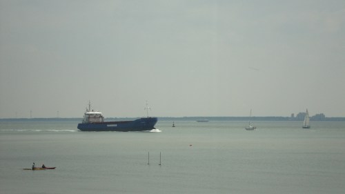 Er vaart van alles voorbij.