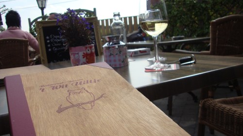 Eindbestemming bereikt. Iedereen die in deze buurt komt en hier niet gaat eten is gek.