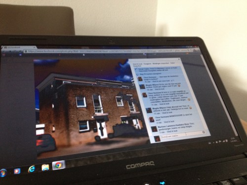 Eerst even de dagelijkse dingen afwerken.