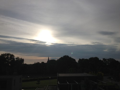 Hallo zon, je mag vandaag wel iets meer stralen.