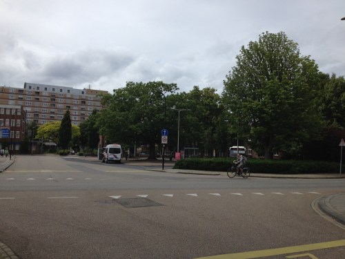 Het gewoonlijke rondje dorp