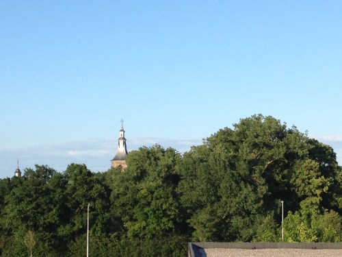 De toren straalt als vanouds. Dag dag, tot morgen!