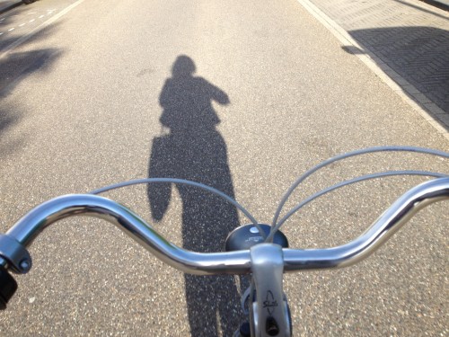 Kijk mij nou eens fietsen