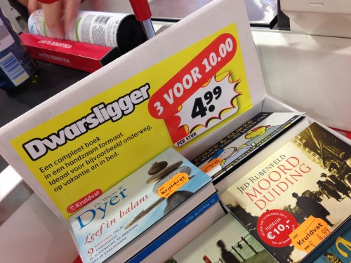 Gevonden bij het Kruidvat. Vind ik grappig.