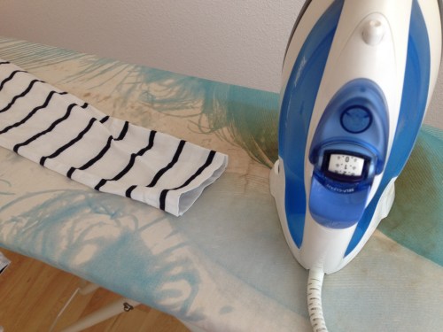 Voor de warmte echt toeslaat nog snel een strijken.