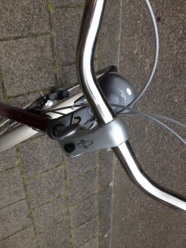 Na het eten weer op de fiets.