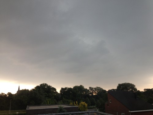 Gelukkig wordt het in de verte alweer snel licht.