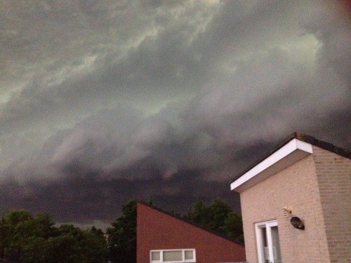 ook aan de andere kant gaat het licht uit.