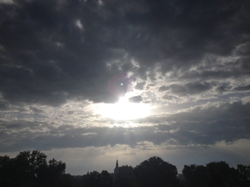 Hallo zon, houden we het droog vandaag?