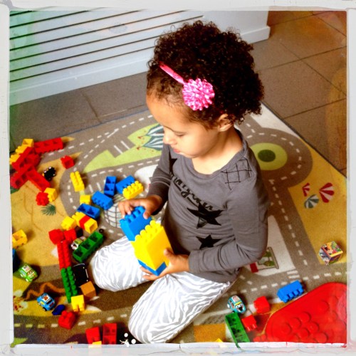 en zij had nergens tijd voor